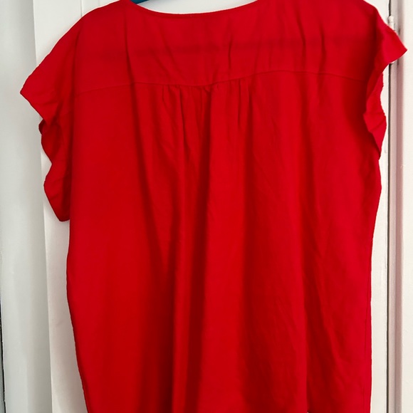 Loft top. Red. Size large - Picture 4 of 5